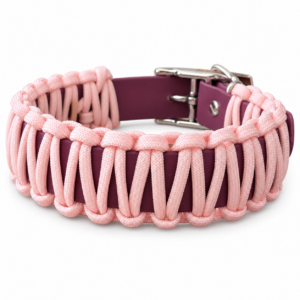 Halsband "Easy" Bordeaux-Rosa (Sofortkauf)